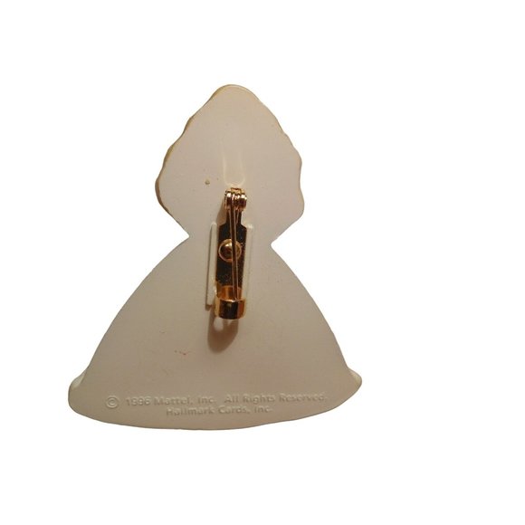 Mattel Hallmark Christmas Holiday Barbie Pin Brooch 1996 - Picture 7 of 13